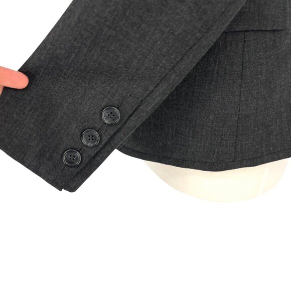 The Limited Collection Grey Blazer Two Button Size 8 - Picture 9 of 14